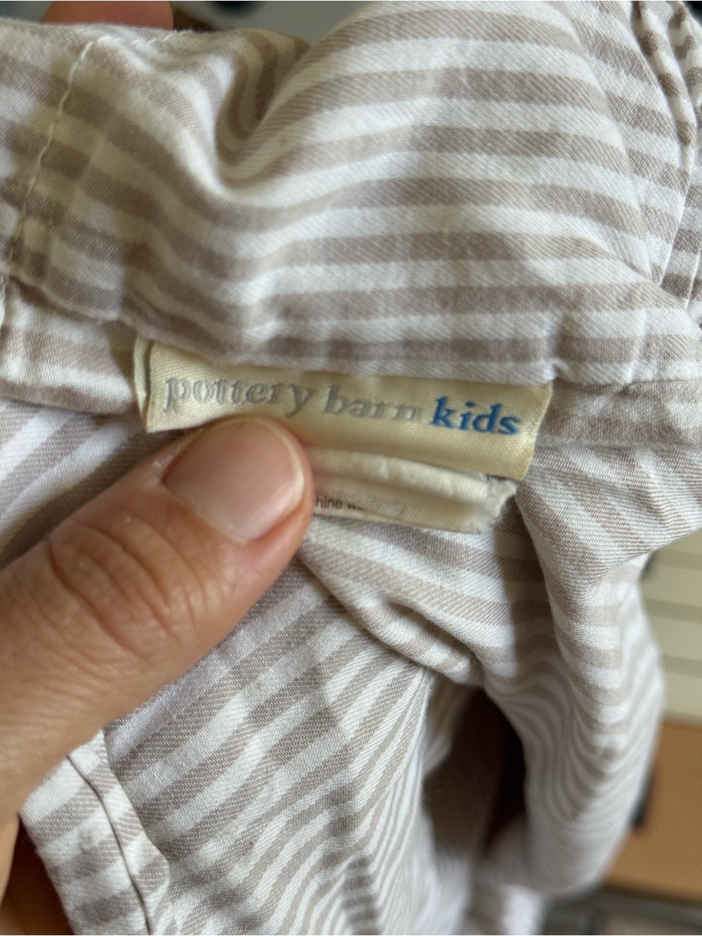 Pottery Barn Kids pillowcase